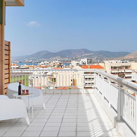 Chalkís Modern Penthouse Overlooking Halkis מראה חיצוני תמונה
