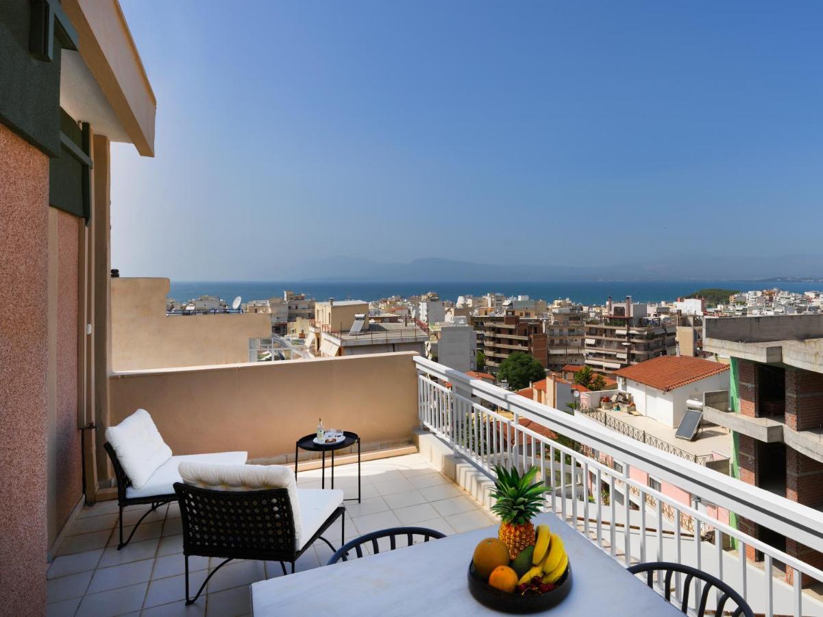 Chalkís Modern Penthouse Overlooking Halkis מראה חיצוני תמונה